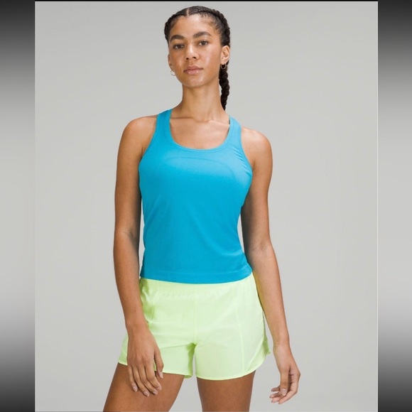 Lululemon Swiftly Tech Tank Top 2.0 Race Length “Turquoise Tide” NWT - Picture 3 of 4